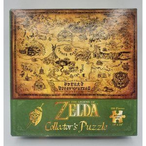 The Legend of Zelda Map Collector's Puzzle - Usaopoly 2014 Hyrule Nintendo